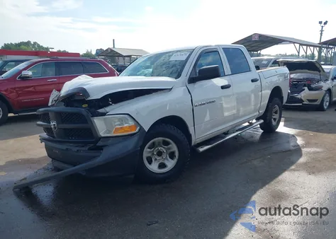 2012 Ram 1500 St z USA, uszkodzony, nr VIN 1C6RD7KP9CS275560
